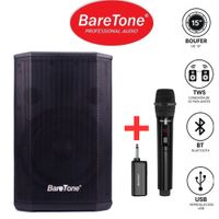 Promo Parlante profesional Baretone MAX-B8 con 02 Microfonos