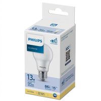 Foco LED 13W Luz Cálida Philips EcoHome E27 3000K