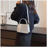 Cartera de Mano con Brillos con Asa y Correa Ajustable Diseño Elegante - Gris