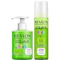 REVLON EQUAVE KIDS - DÚO APPLE SHAMPOO 300ML Y ACONDICIONADOR 200ML