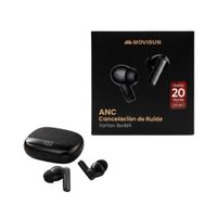 Audífonos Inalambricos Bluetooth 6.0 con Cancelación de Ruido ANC 20 Horas de Autonomía MOVISUN