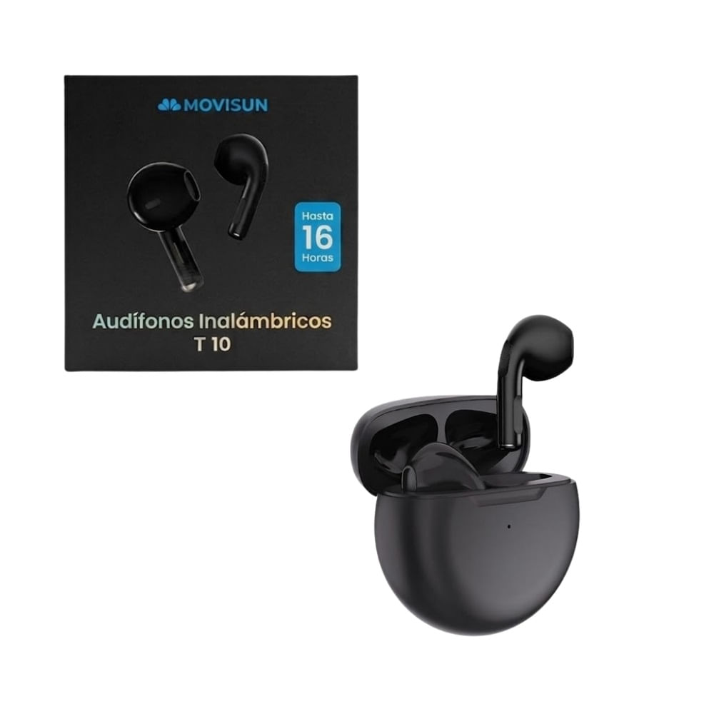 Audifonos Inalambricos Bluetooth WS Hasta 16 Horas de Autonomia para Android y iPhone Movisun