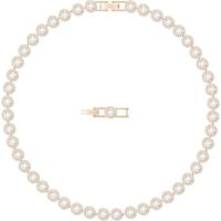 SWAROVSKI COLLAR CHOKER UNA ANGELIC ORO ROSA | ORO ROSA