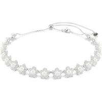 SWAROVSKI X ARIANA GRANDE COLLAR FLORES PERLAS | TRANSPARENTE