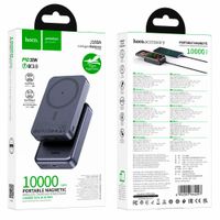 Hoco J160A Power Bank Magnético 10000mAh PD 20W Negro