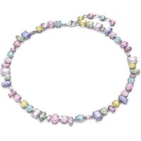 SWAROVSKI COLLAR MIXTO GEMA RODIO | MULTICOLOR