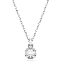 SWAROVSKI COLLAR BIRTHSTONE ABRIL RODIO | PLATEADO