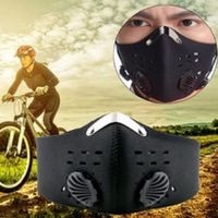 Mascarilla Ciclismo Negra Sport Mask Black Deporte Genieka