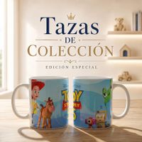 TAZA PERSONALIZADA TOY STORY 5  IDEAL PARA REGALO