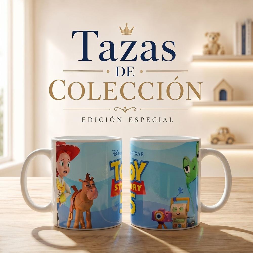 TAZA PERSONALIZADA TOY STORY 5  IDEAL PARA REGALO