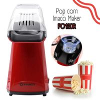 Máquina para Hacer Pop Corn 1200W - Color Rojo- Imaco PO120R