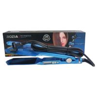 Plancha Rozia Alisadora de Cabello Azul HR-745