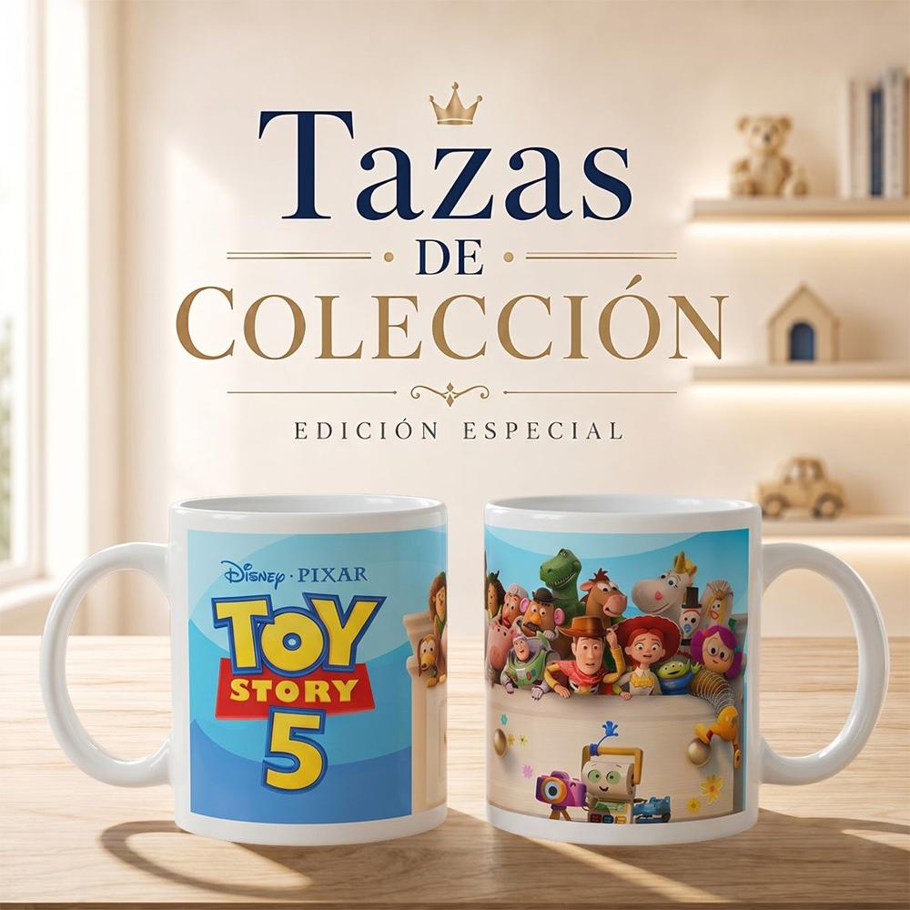TAZA DE COLECCIÓN TOY STORY 5