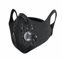 Mascarilla Sport Mask Black Ciclismo Negra  Deporte Genieka