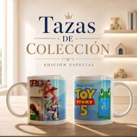TAZA PERSONALIZADA TOY STORY 5