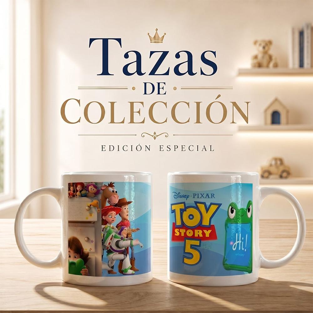 TAZA PERSONALIZADA TOY STORY 5