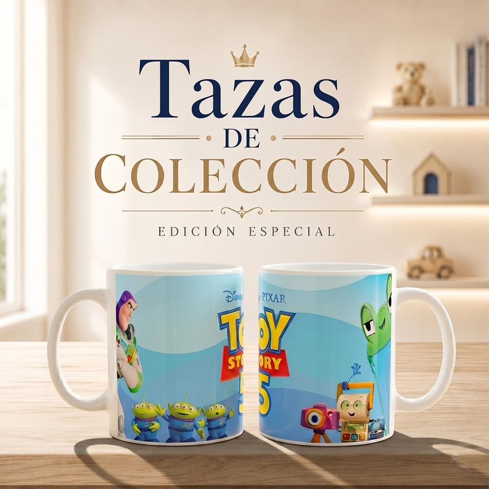 TAZA PERSONALIZADO TOY STORY 5 EDICIÓN ESPECIAL