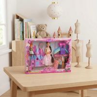 MUÑECA CON CASTILLO Y ACCESORIOS VARIADOS