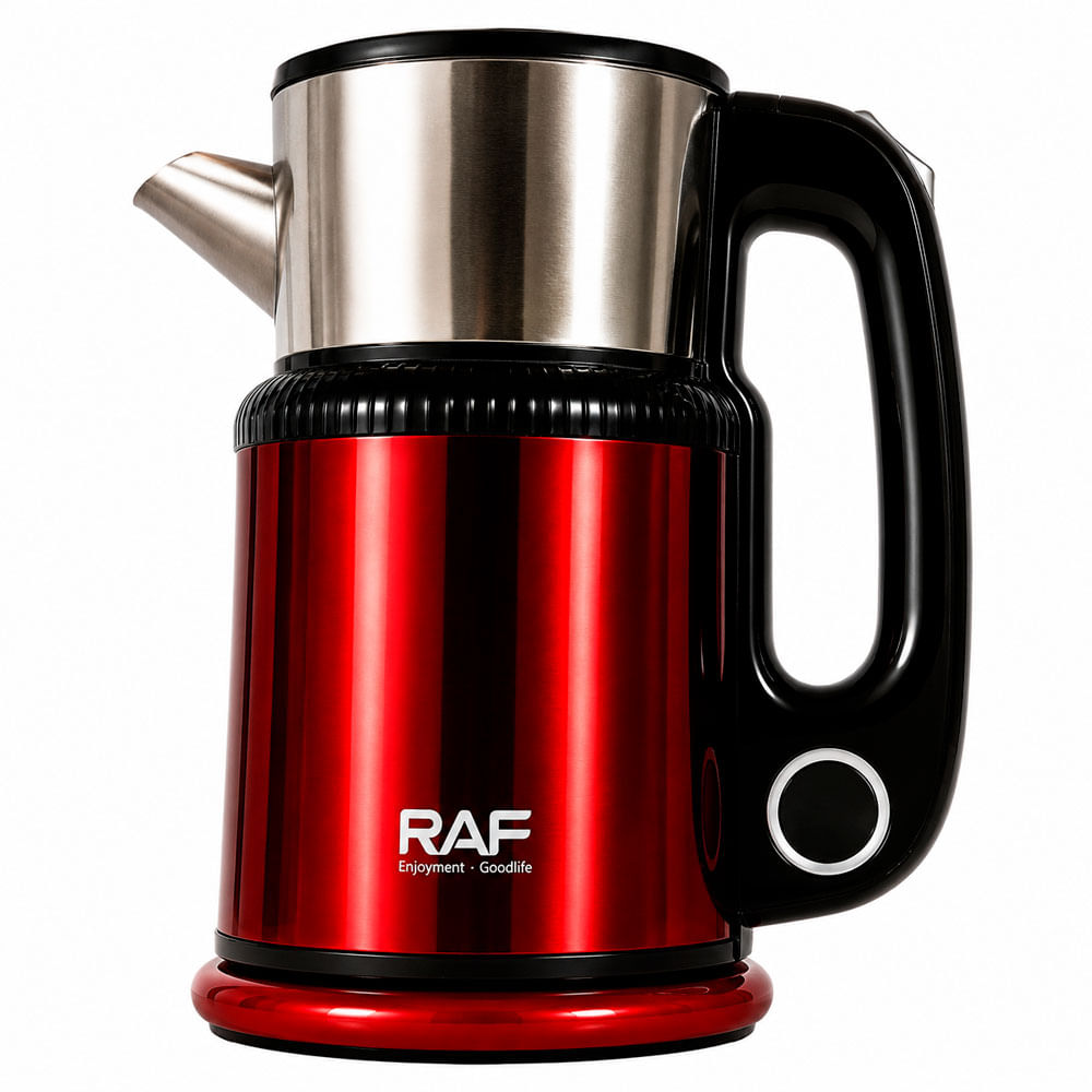 Hervidor Eléctrico RAF R.7432 2.5L Rojo Acero Inoxidable
