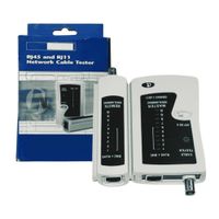 Testeador Probador De Cable Lan Red Rj45 Y Rj11