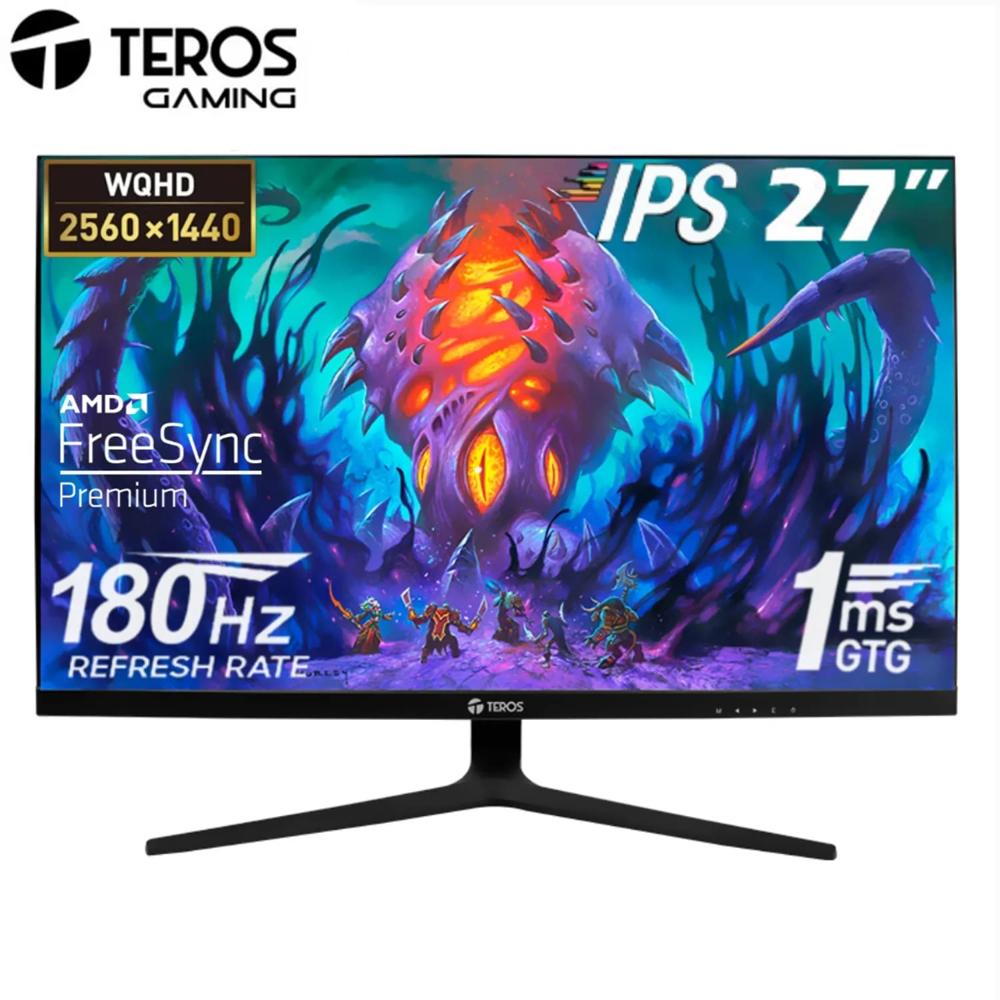 Monitor Teros Gaming TE-2769G, 27"" QHD IPS 2K, 180Hz, 1ms
