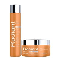 Radiant Argan Pro Repair Shampoo y Mascarilla 300 ml
