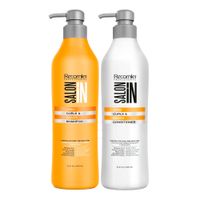 Salon In Rizado Curls y Waves Shampoo y Acondocionador 1000ml