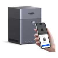 UGREEN NASync DH4300 Plus NAS 4 Bahías 2.5GbE HDMI 4K 8GB RAM RAID UGOS Pro - 85449