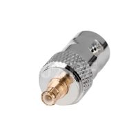Conector hembra Q9 BNC a MCX macho Conector recto BNC a MCX