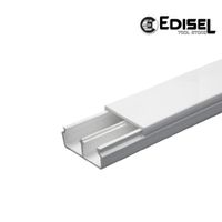 Canaleta Blanca 32x12 con Division PVC rigido EDILT-C32X12D