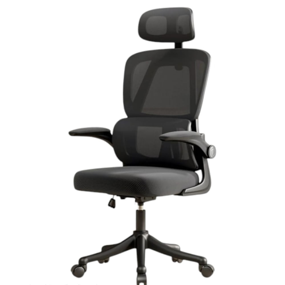 Silla De Oficina con Soporte Lumbar y Apoyacabeza regulable