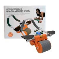 Rueda Abdominal Dos Codos Naranja