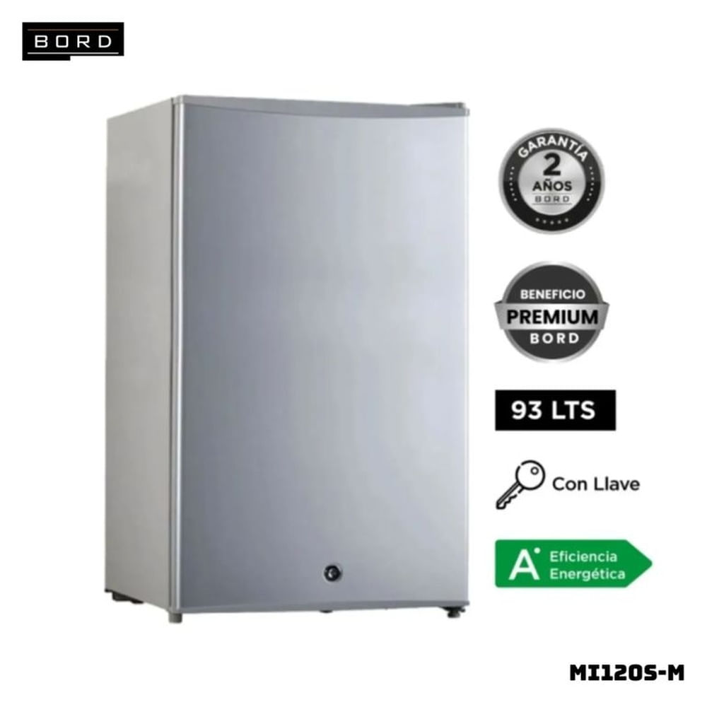 FRIGOBAR 93 LITROS BORD MI120S-M SILVER