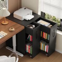 Archivador Toshi 2 cajones Negro | Masiva Home