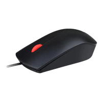 MOUSE LENOVO ESSENTIAL 1600 DPI USB NEGRO