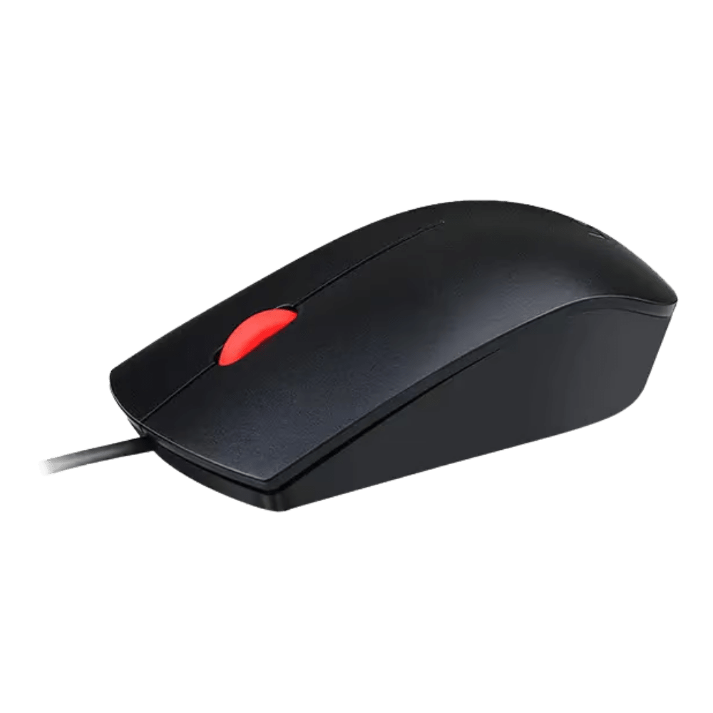 MOUSE LENOVO ESSENTIAL 1600 DPI USB NEGRO