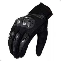 Guantes Para Moto Madmotor Negro XL Con Protección Fibra Carbono