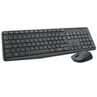 KIT TECLADO Y MOUSE LOGITECH MK235 INALAMBRICO