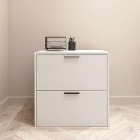 Archivador Renato 2 cajones Blanco | Masiva Home