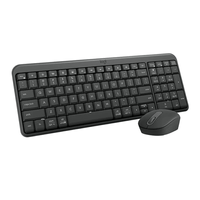 KIT TECLADO Y MOUSE LOGITECH MK250 BLUETOOTH SP BLACK