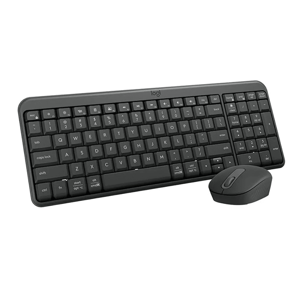 KIT TECLADO Y MOUSE LOGITECH MK250 BLUETOOTH SP BLACK