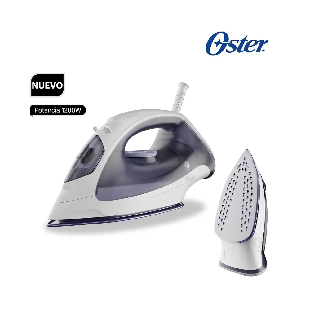 PLANCHA OSTER DE VAPOR LIGERA GCSTBS3802 BLANCO