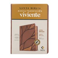 Biblia NTV Letra Grande Edición personal Rosado metálico