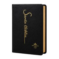 Santa Biblia RV1960 Letra Grande 12 puntos Colección Fina Negro