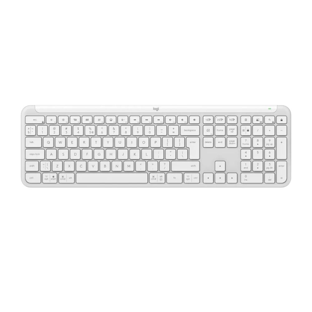 TECLADO LOGITECH SLIM SILENT K950 INALAMBRICO BOLT BLUETOOTH BLANCO