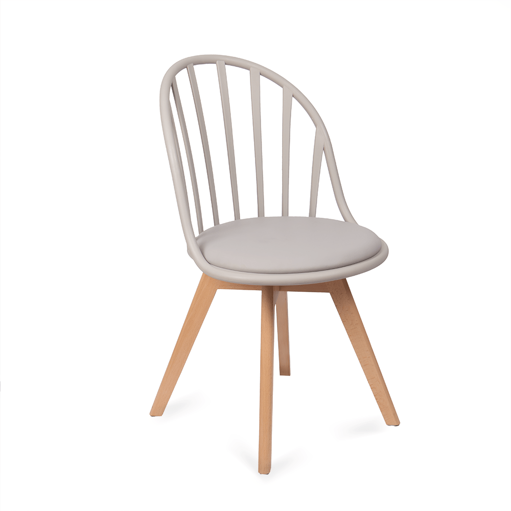 Silla con Respaldar Calado Modelo Málaga Ploma