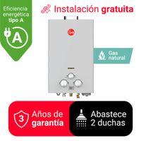 TERMA A GAS 10 L RHEEM GN TIRO NATURAL