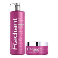 Radiant Keratin Pro Luminous Shampoo y Mascarilla 1000 ml