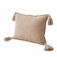 Cojín Boho Tierra Nómada Clara Beige 30 X 50 Zalmohadas