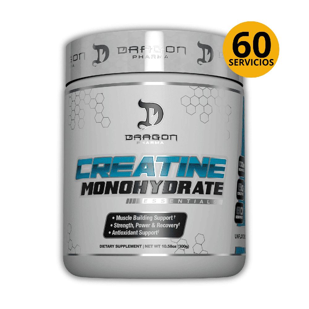Creatina Dragon pharma 300gr Monohidratada Micronizada